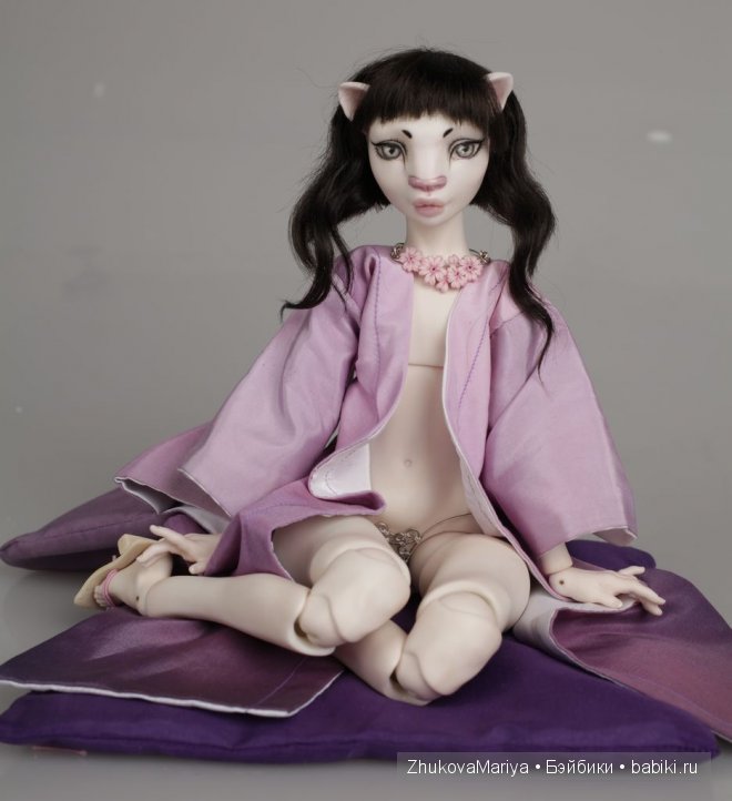 Фарфоровые шарнирные куклы Жуковой Марии