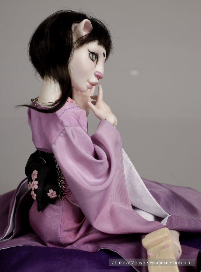 Фарфоровые шарнирные куклы Жуковой Марии