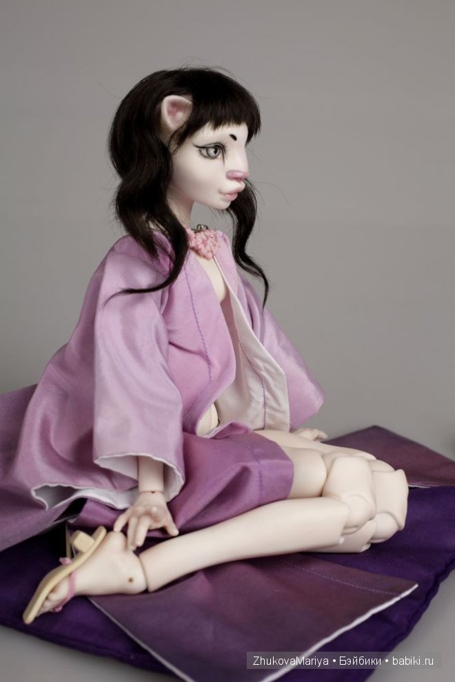 Фарфоровые шарнирные куклы Жуковой Марии