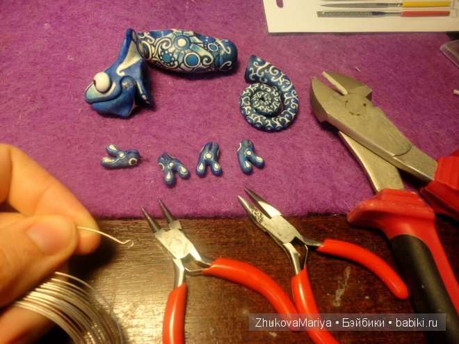 Как я делала фарфоровых хамелеончиков. Мастер-класс авторская игрушка своими руками