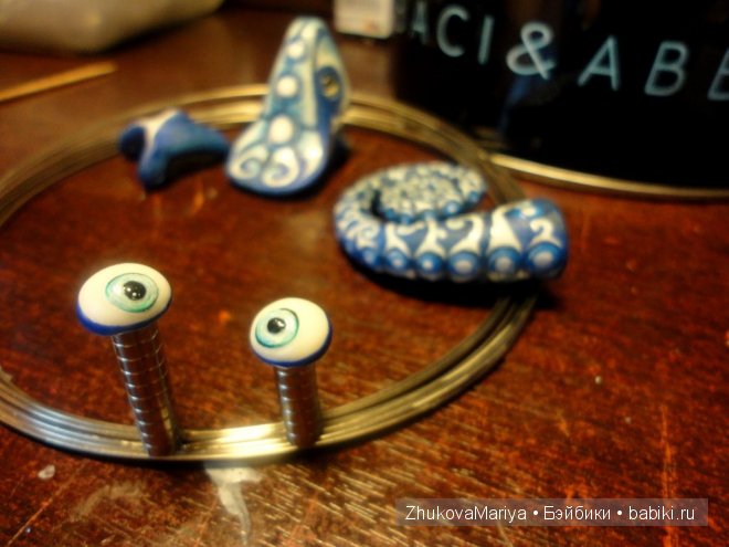 Как я делала фарфоровых хамелеончиков. Мастер-класс авторская игрушка своими руками