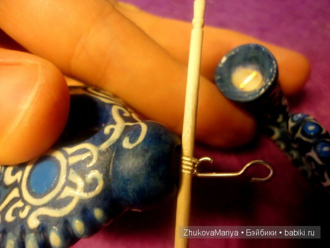 Как я делала фарфоровых хамелеончиков. Мастер-класс авторская игрушка своими руками