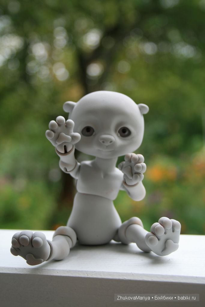 Авторские куклы Жуковой Марии: Как я лепила новую мастер-модель часть 2 (фото 2)