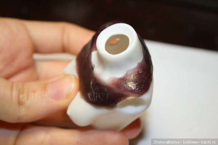 Фарфоровая шарнирная кукла Мира от Жуковой Марии