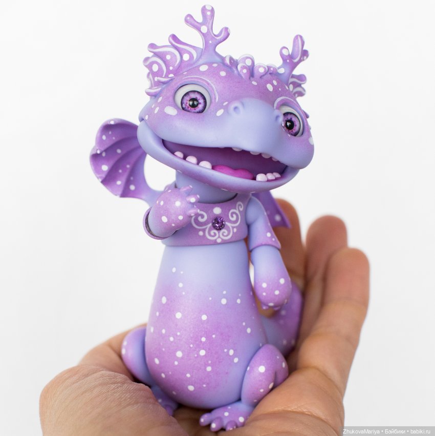 Предзаказ и аукционы на ООАКи дракончиков от Жуковой Марии