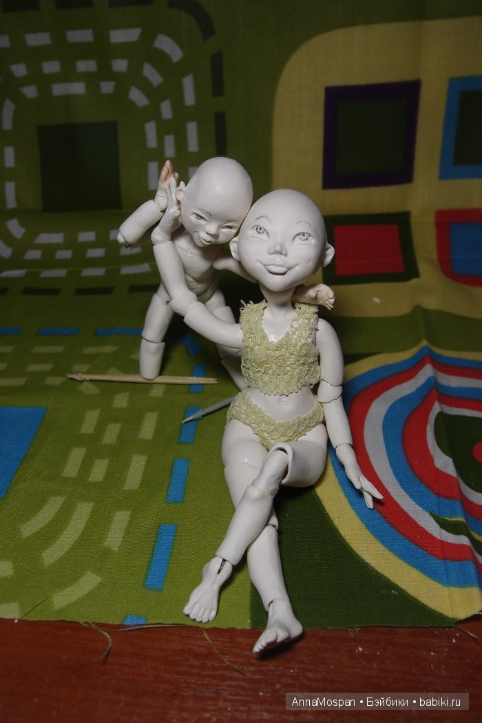 Мои новые девочки в процессе