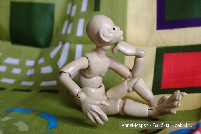 Обещала не затягивать с результатом. Шарнирные куклы Анны Мосьпан