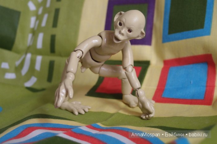 Обещала не затягивать с результатом. Шарнирные куклы Анны Мосьпан
