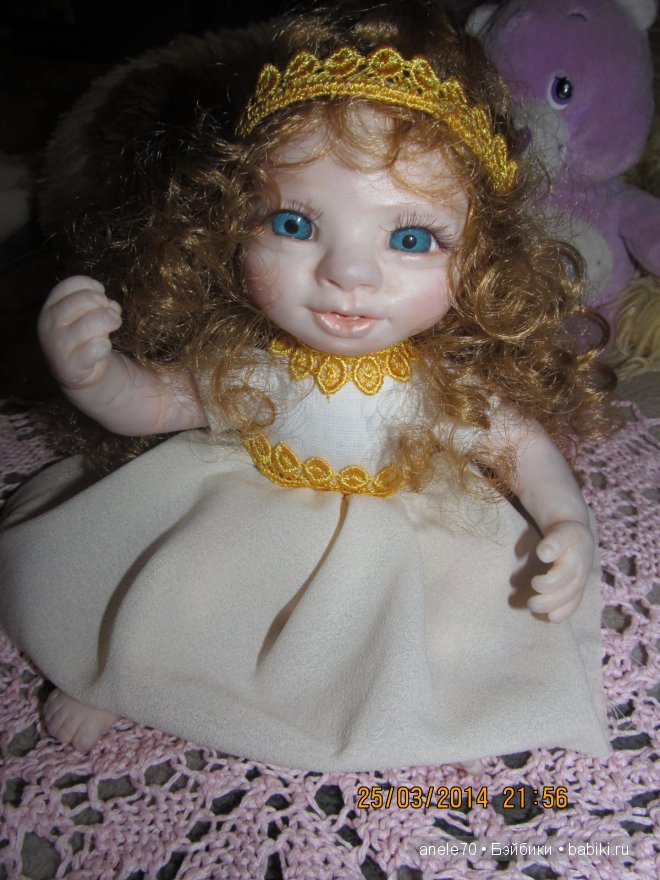 А-а крокодилы, бегемоты или моя переделочка. Авторская кукла ручной работы