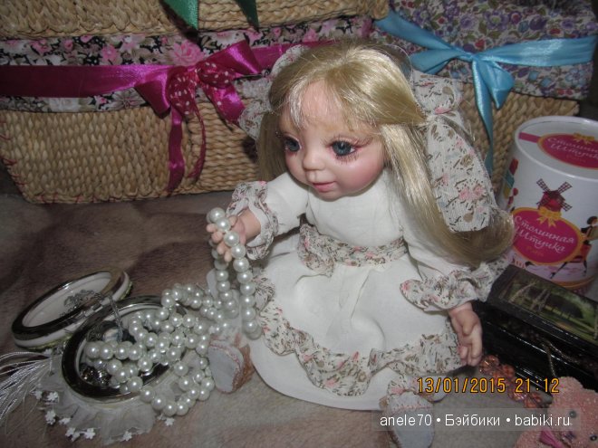Аришка – авторская кукла Никитиной Елены