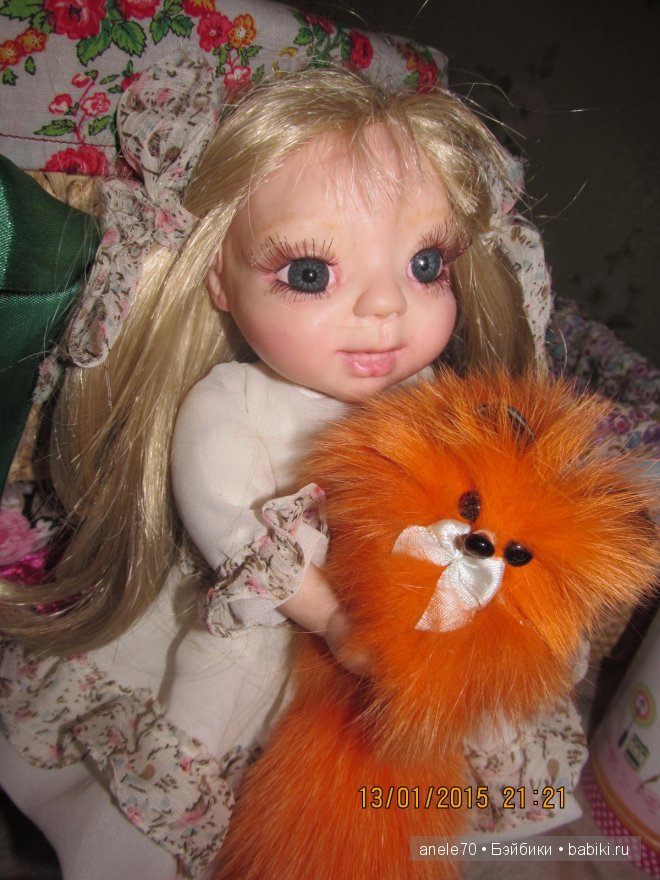 Аришка – авторская кукла Никитиной Елены