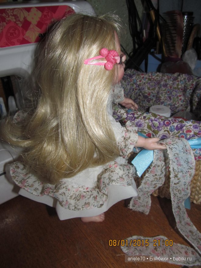 Аришка – авторская кукла Никитиной Елены (фото 8)