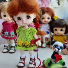 Самые маленькие жители моего кукольного дома.