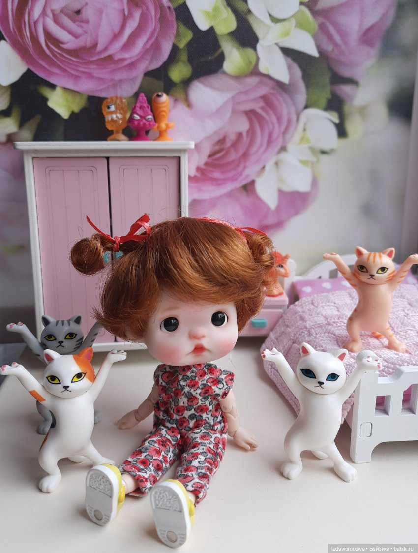 На зарядку становись — Домашние фото авторских кукол: личные коллекции