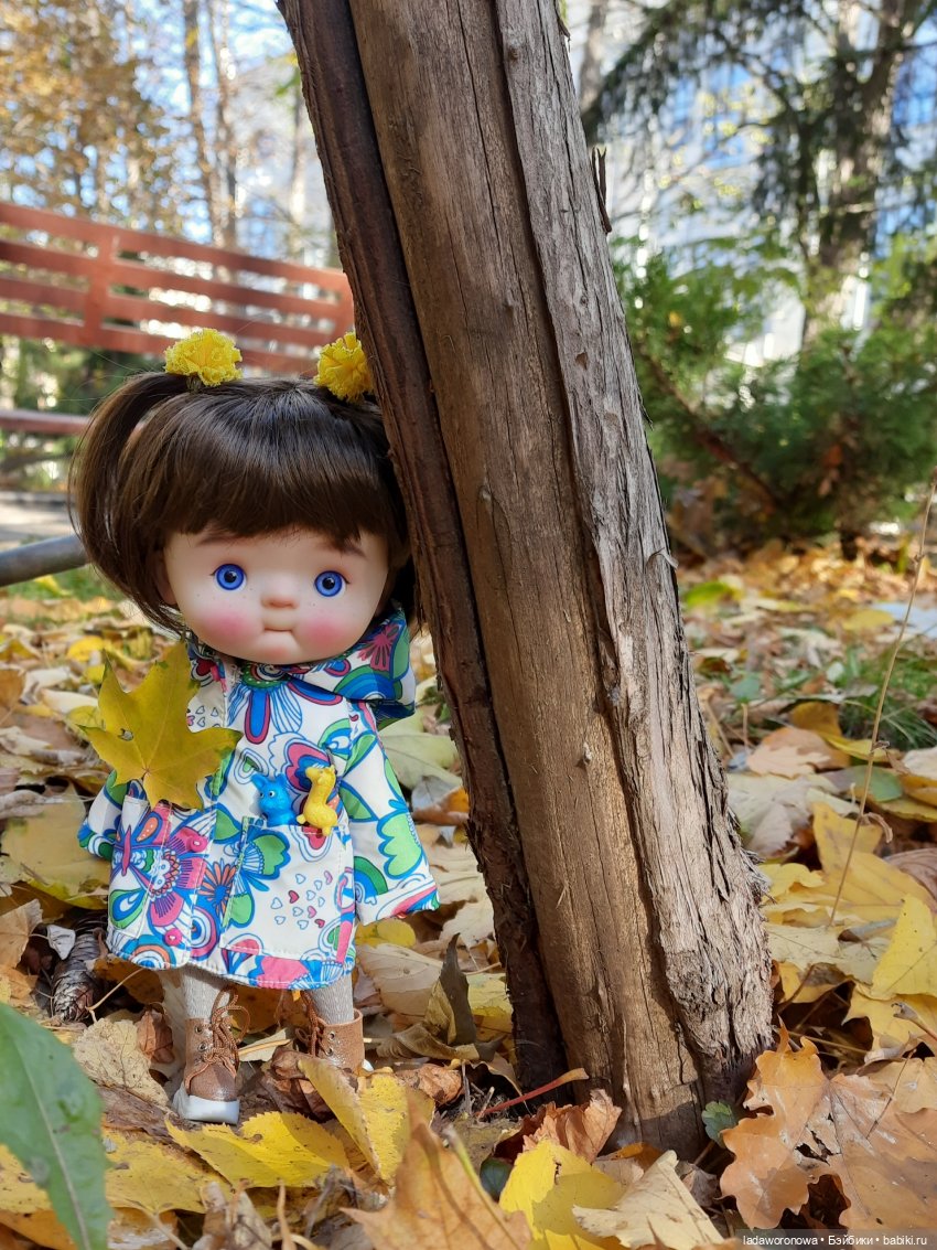 Золото осени 🍂🍁 — Куклы Qbaby (Кьюбейби) Rodgerdoll: для тела Ob11 (фото 3)