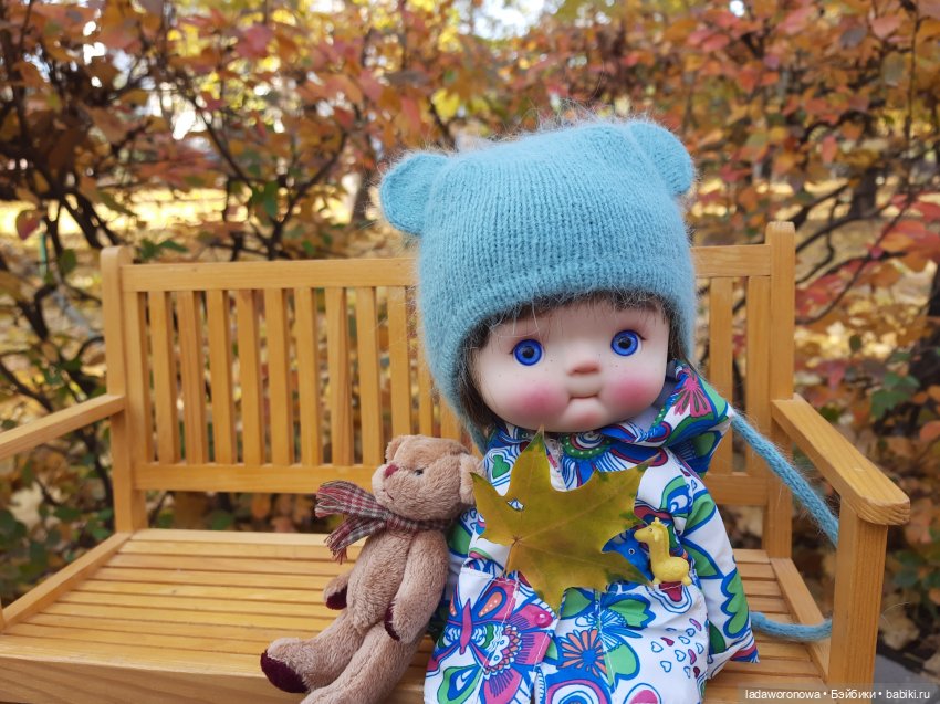 Золото осени 🍂🍁 — Куклы Qbaby (Кьюбейби) Rodgerdoll: для тела Ob11 (фото 4)