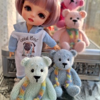 Моё новое увлечение  - вязаные игрушки)