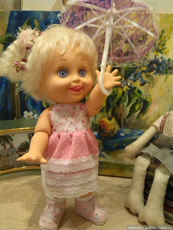 А у меня трусы в горошек — Куклы Galoob Baby Face (Фейсинки): винтаж 90 (фото 4)