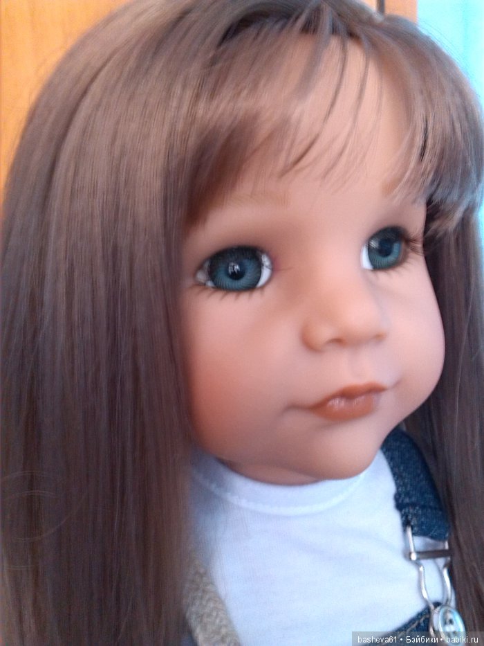 Покраска волос куклы удалась (фото 8)