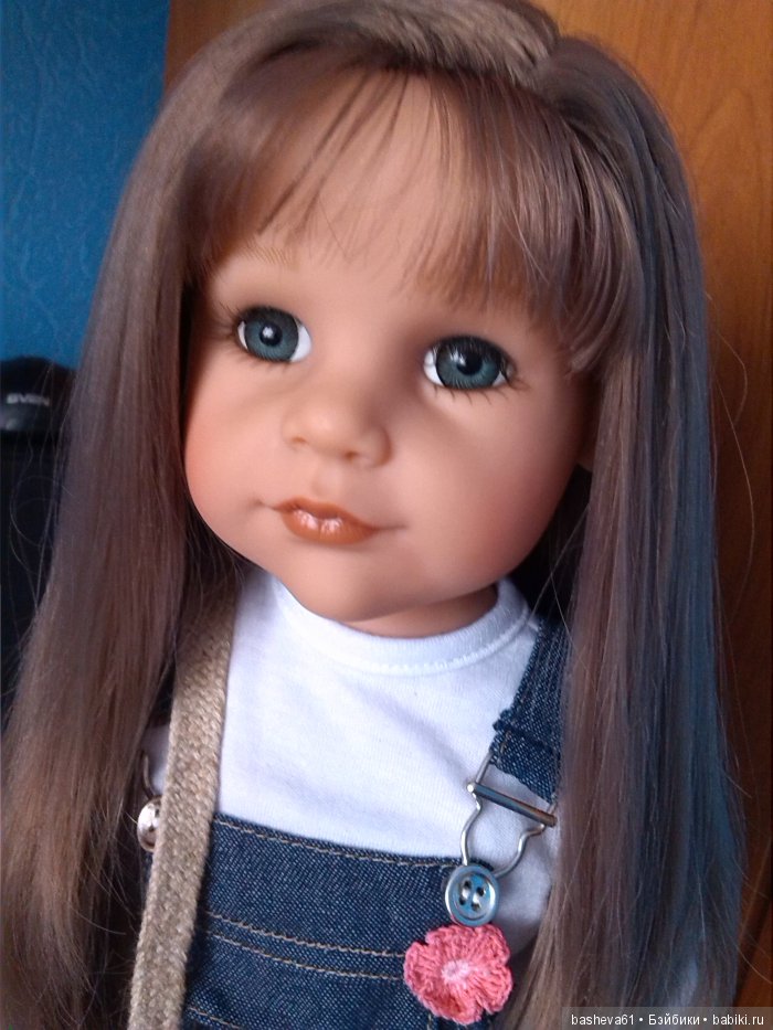 Покраска волос куклы удалась (фото 9)