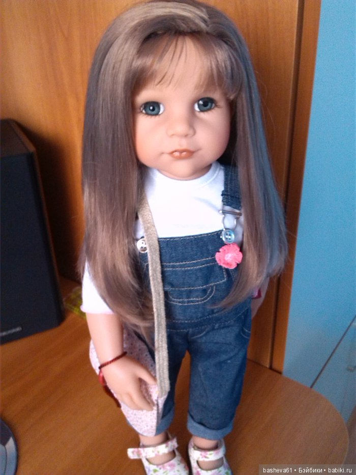 Покраска волос куклы удалась (фото 7)