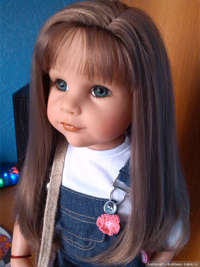 Покраска волос куклы удалась (фото 6)