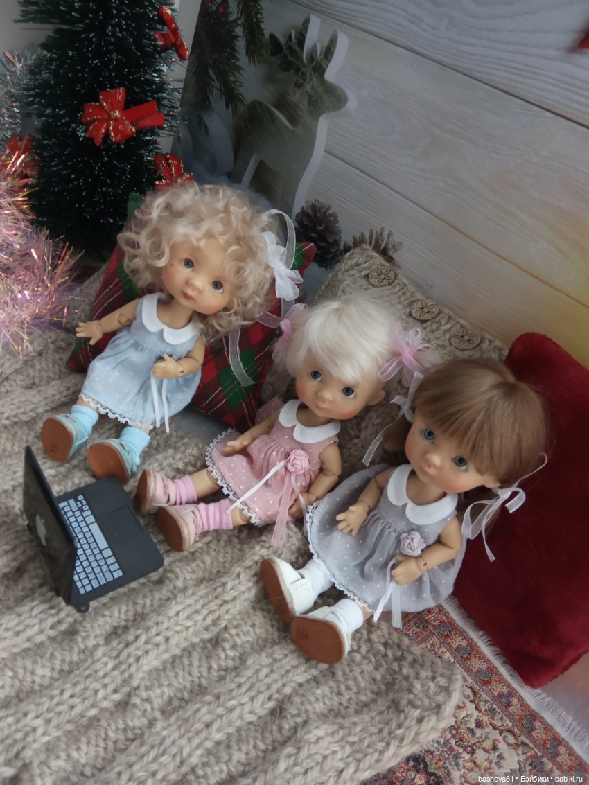 И у нас, был Новый год — Куклы Nikki Britt (Никки Бритт): авторские BJD (БЖД) (фото 9)