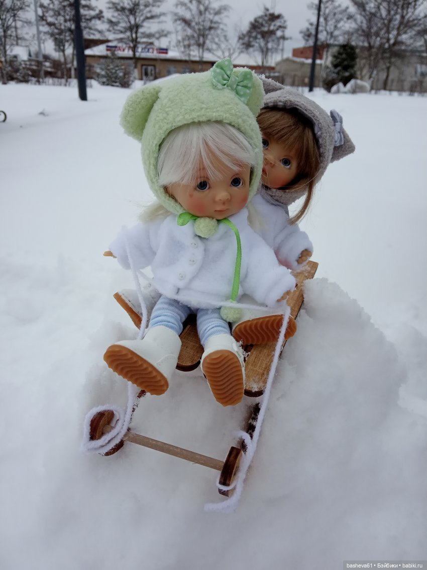 Выпал беленький снежок — Куклы Nikki Britt (Никки Бритт): авторские BJD (БЖД) (фото 8)