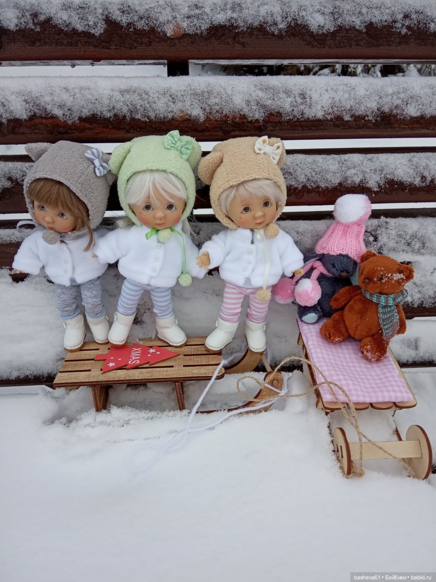 Выпал беленький снежок — Куклы Nikki Britt (Никки Бритт): авторские BJD (БЖД) (фото 5)