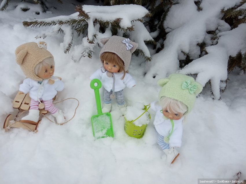 Выпал беленький снежок — Куклы Nikki Britt (Никки Бритт): авторские BJD (БЖД) (фото 9)