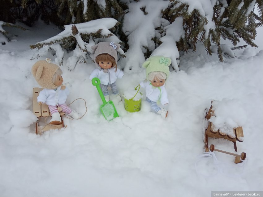 Выпал беленький снежок — Куклы Nikki Britt (Никки Бритт): авторские BJD (БЖД) (фото 10)
