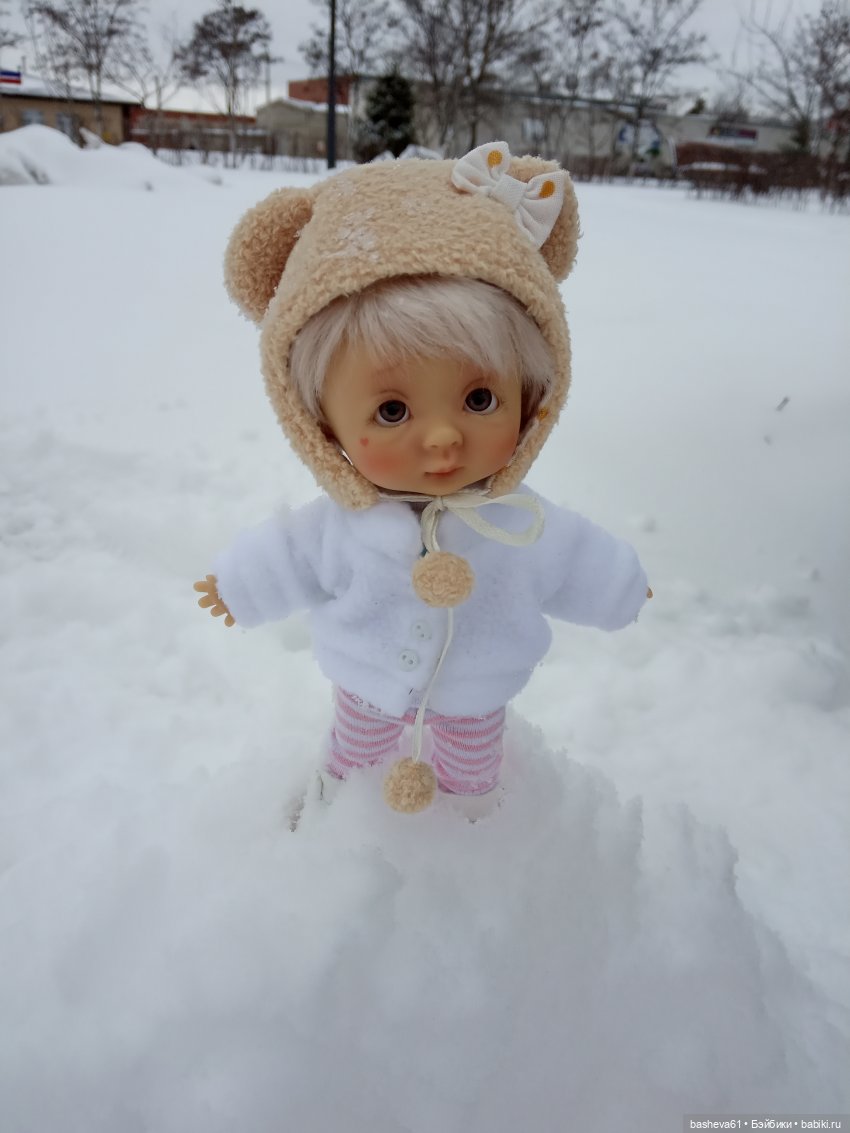 Выпал беленький снежок — Куклы Nikki Britt (Никки Бритт): авторские BJD (БЖД)