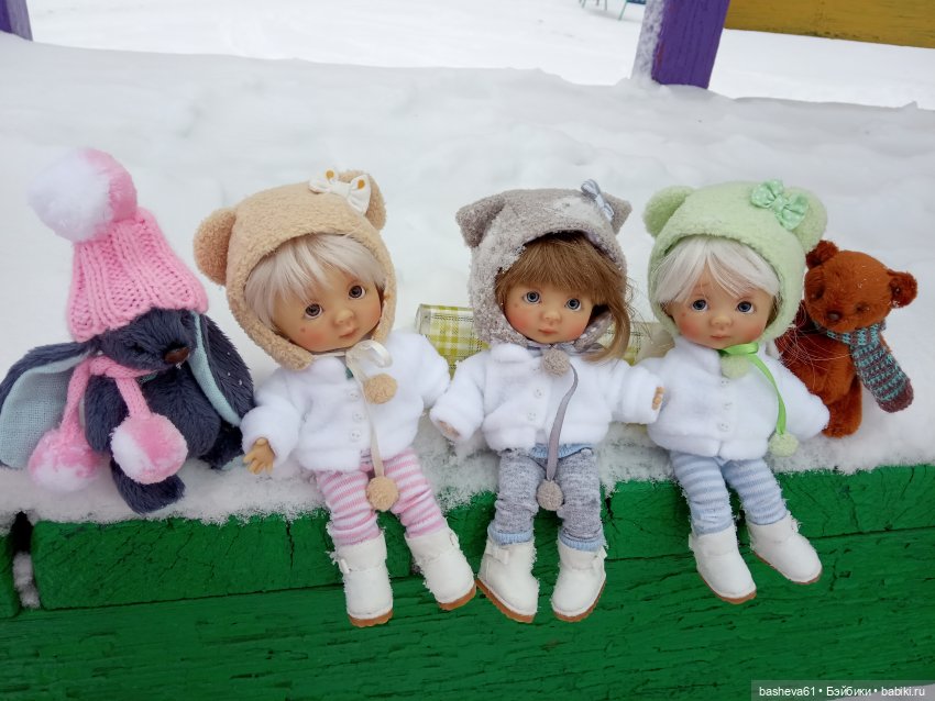 Выпал беленький снежок — Куклы Nikki Britt (Никки Бритт): авторские BJD (БЖД)