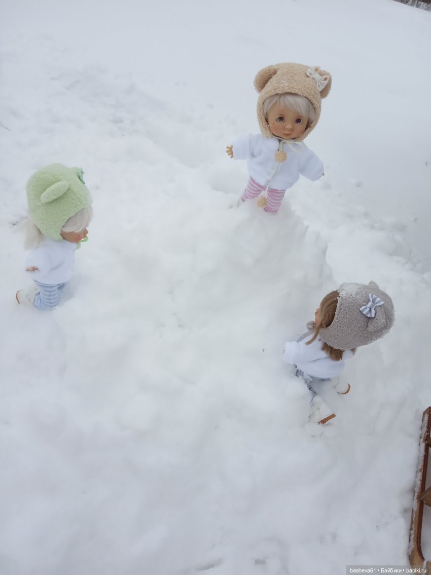 Выпал беленький снежок — Куклы Nikki Britt (Никки Бритт): авторские BJD (БЖД)