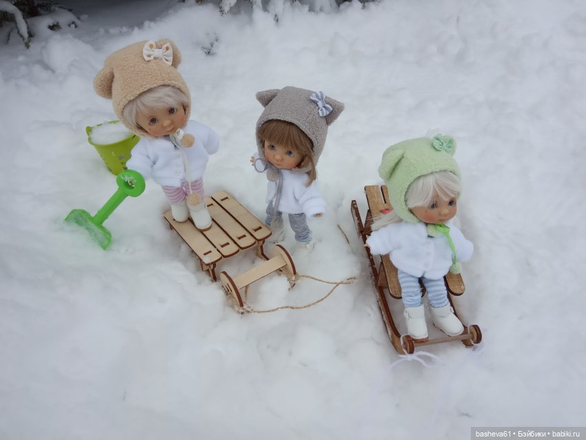 Выпал беленький снежок — Куклы Nikki Britt (Никки Бритт): авторские BJD (БЖД)