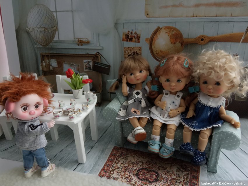 Хрюша-вруша — Куклы Nikki Britt (Никки Бритт): авторские BJD (БЖД)