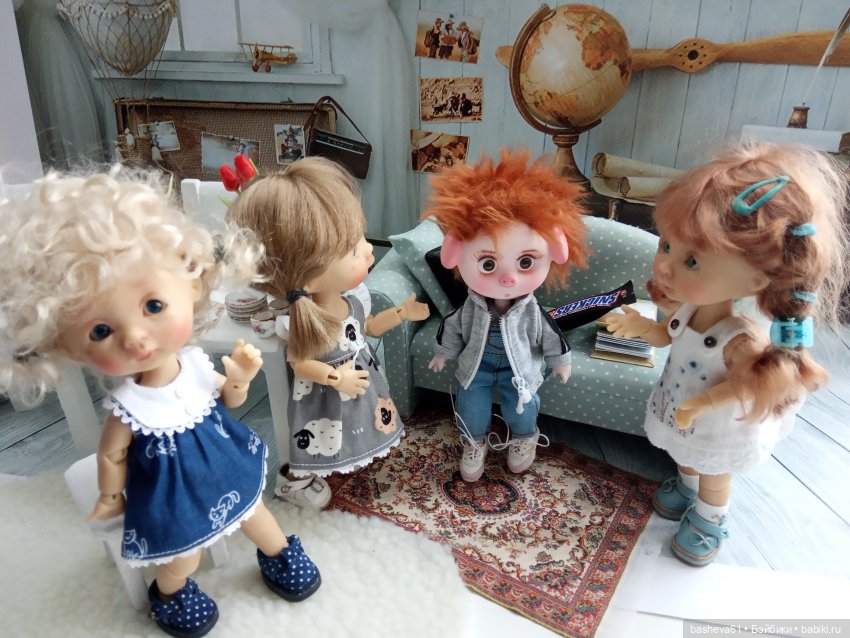 Хрюша-вруша — Куклы Nikki Britt (Никки Бритт): авторские BJD (БЖД)