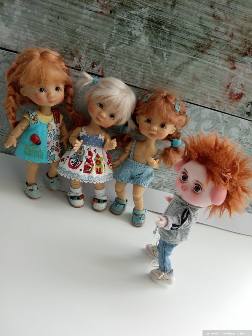 Хрюша-вруша — Куклы Nikki Britt (Никки Бритт): авторские BJD (БЖД)