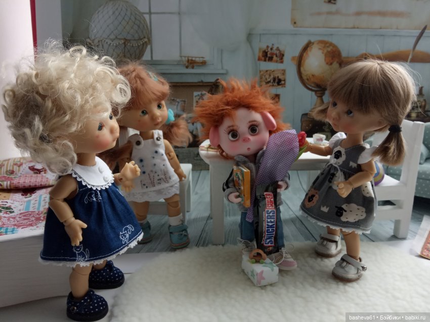 Хрюша-вруша — Куклы Nikki Britt (Никки Бритт): авторские BJD (БЖД) (фото 6)