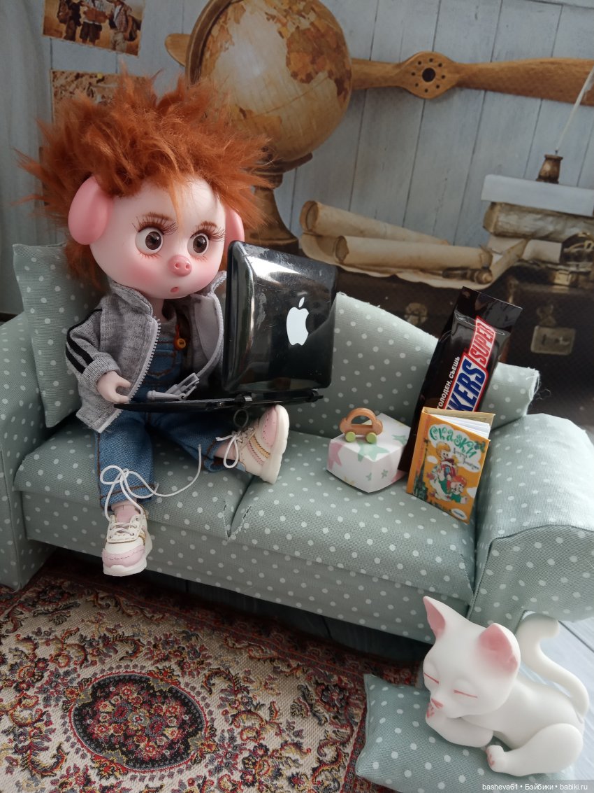 Хрюша-вруша — Куклы Nikki Britt (Никки Бритт): авторские BJD (БЖД) (фото 10)