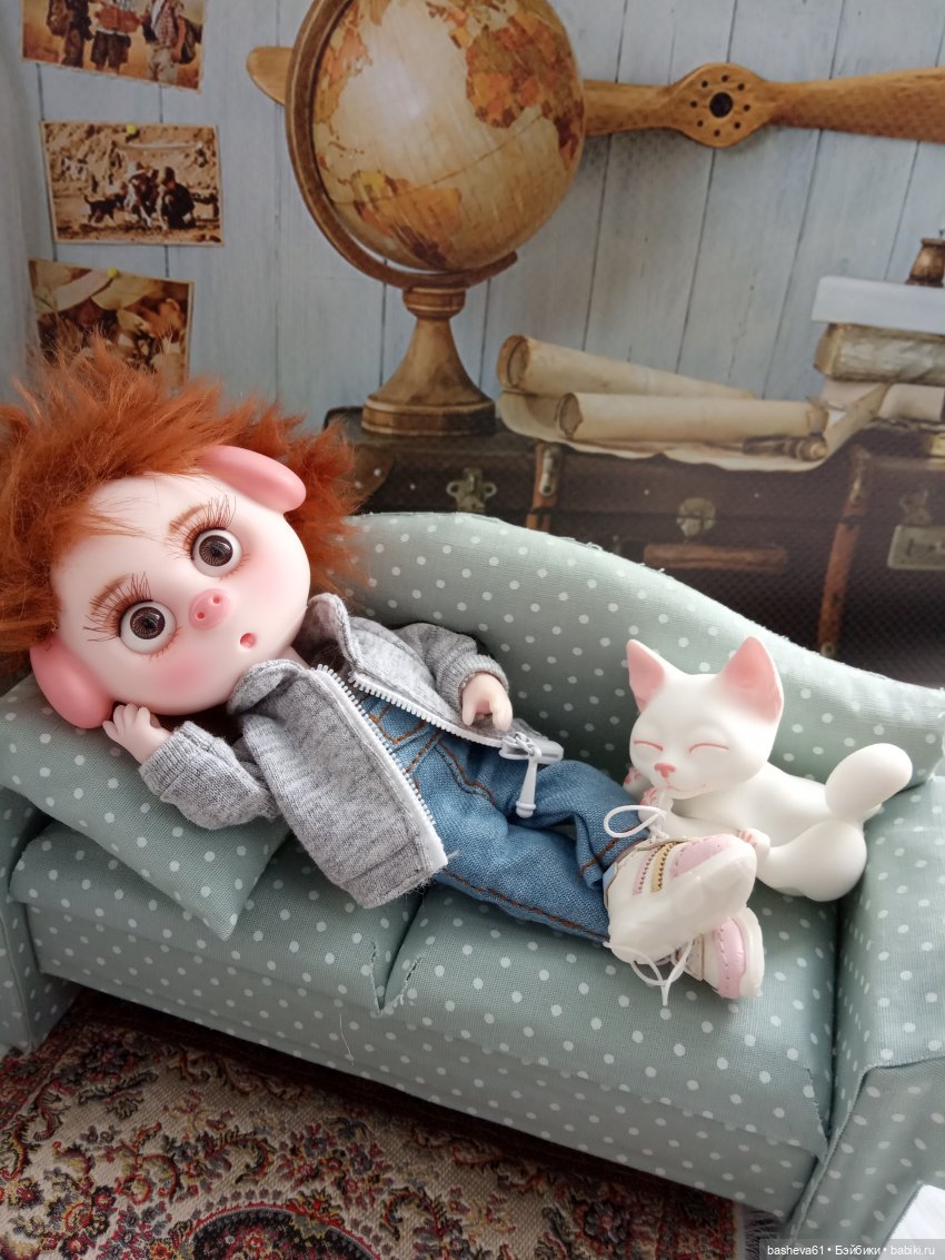 Хрюша-вруша — Куклы Nikki Britt (Никки Бритт): авторские BJD (БЖД) (фото 9)