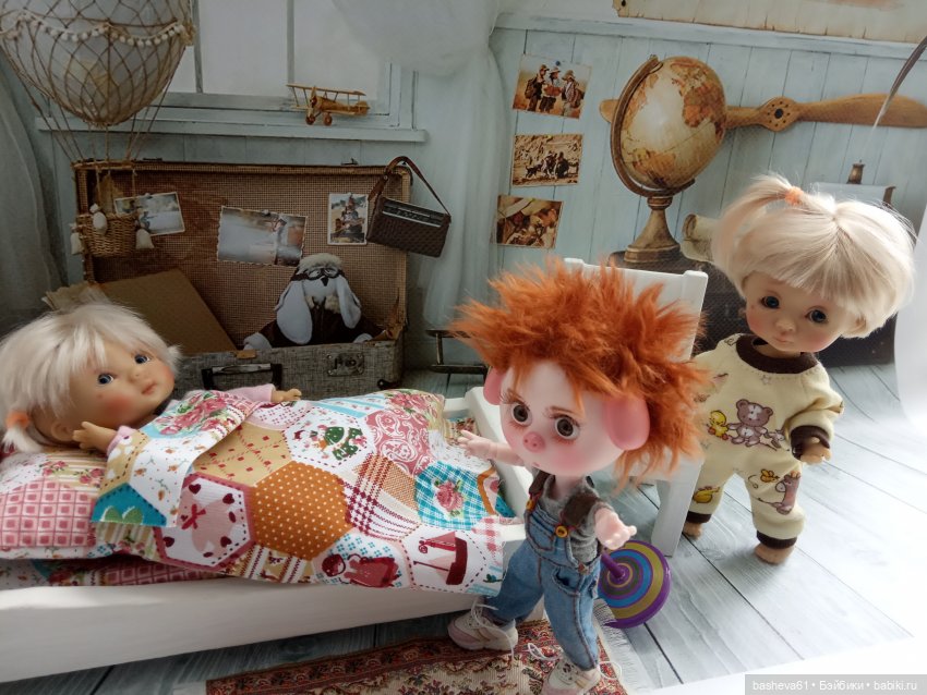 Хрюша-вруша — Куклы Nikki Britt (Никки Бритт): авторские BJD (БЖД) (фото 2)