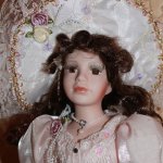 Красавица, фарфоровая кукла от Angel Collection