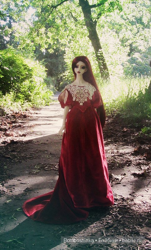 Lady in red — Одежда и обувь для кукол BJD (БЖД): 1/3 (фото 7)
