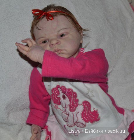 Кукла реборн Скарлет от Синди Масгрув (фото 4)