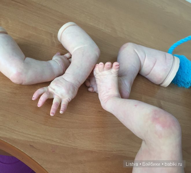 Кукла реборн Скарлет от Синди Масгрув (фото 9)