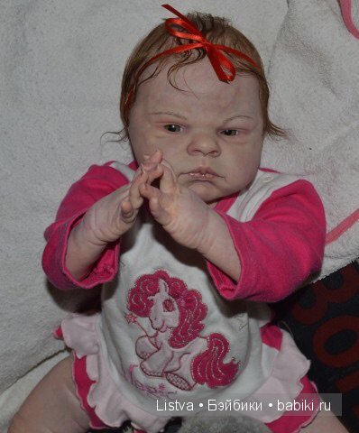 Кукла реборн Скарлет от Синди Масгрув (фото 2)