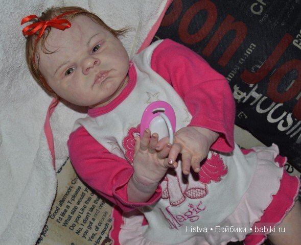 Кукла реборн Скарлет от Синди Масгрув (фото 6)