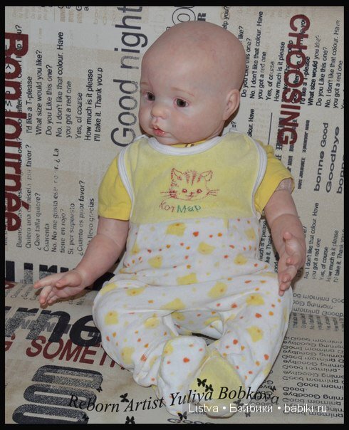 Кукла реборн Кнокс от Лауры Ли Иглс