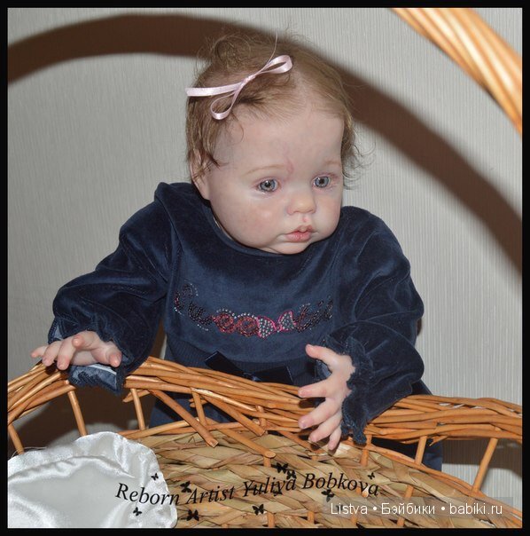 Кукла реборн Шанель от Донны Руберт (фото 5)